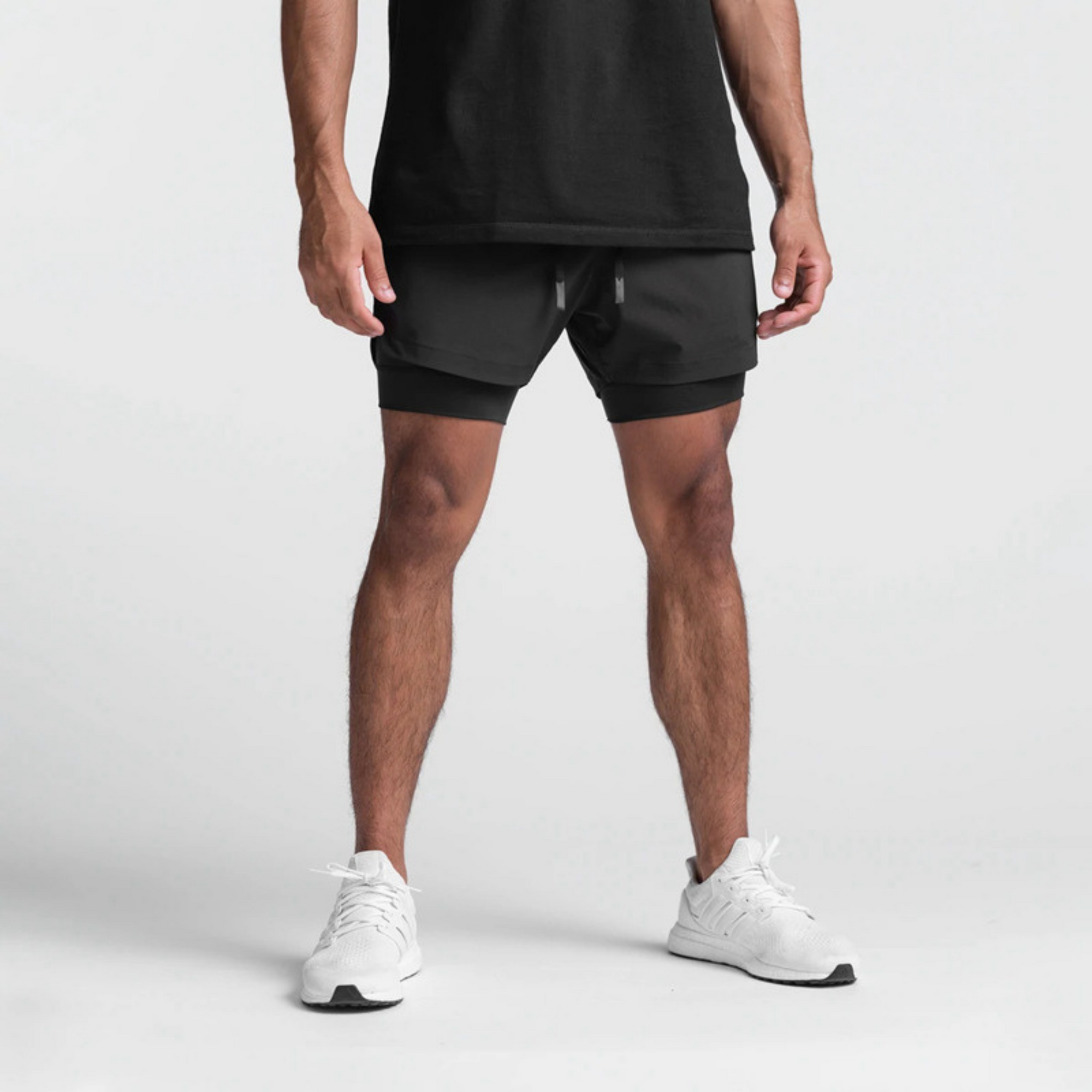 Pantalones Cortos para Hombre Fitness Tauran
