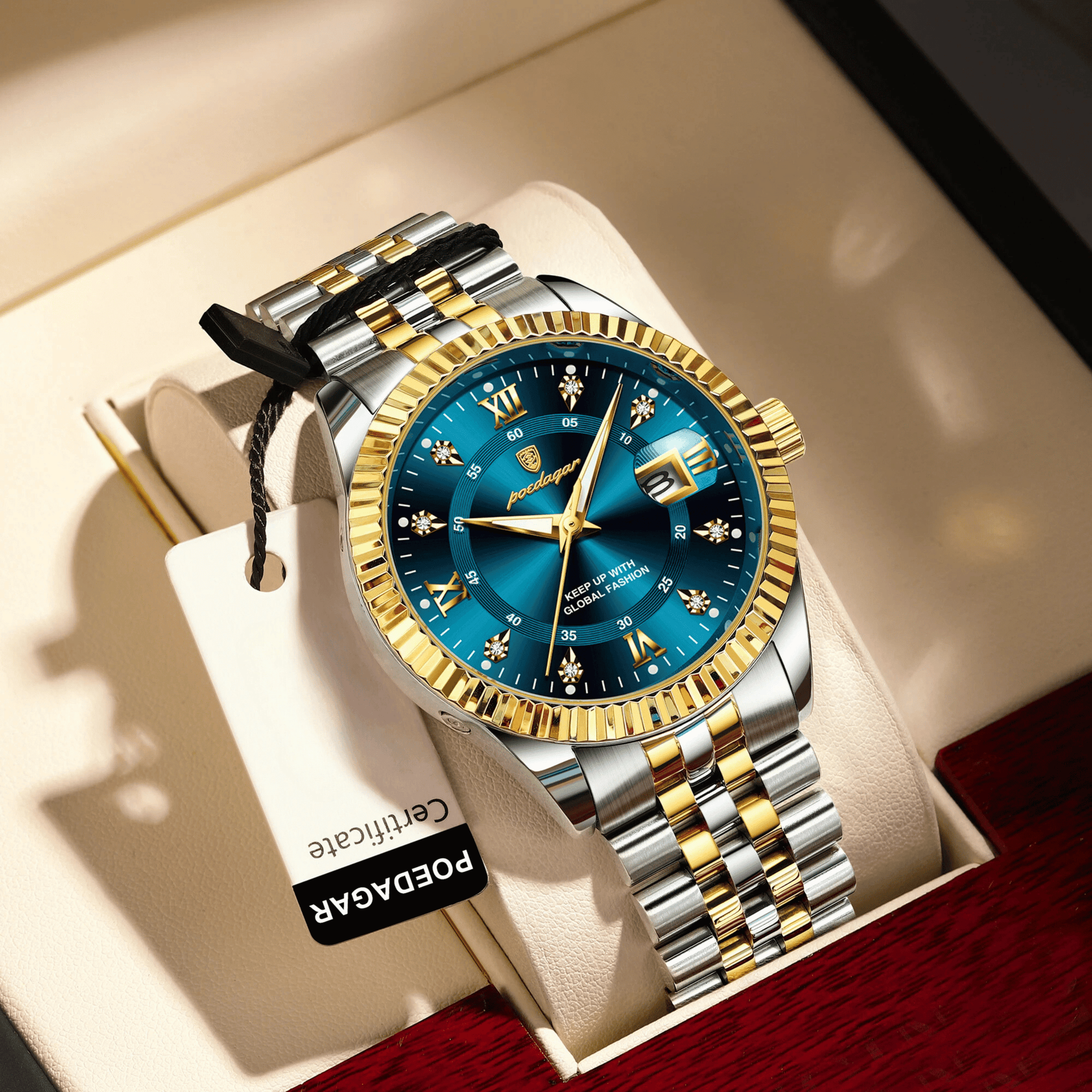 Reloj para Hombre Saint-Tropez Quartz Clásico de Lujo