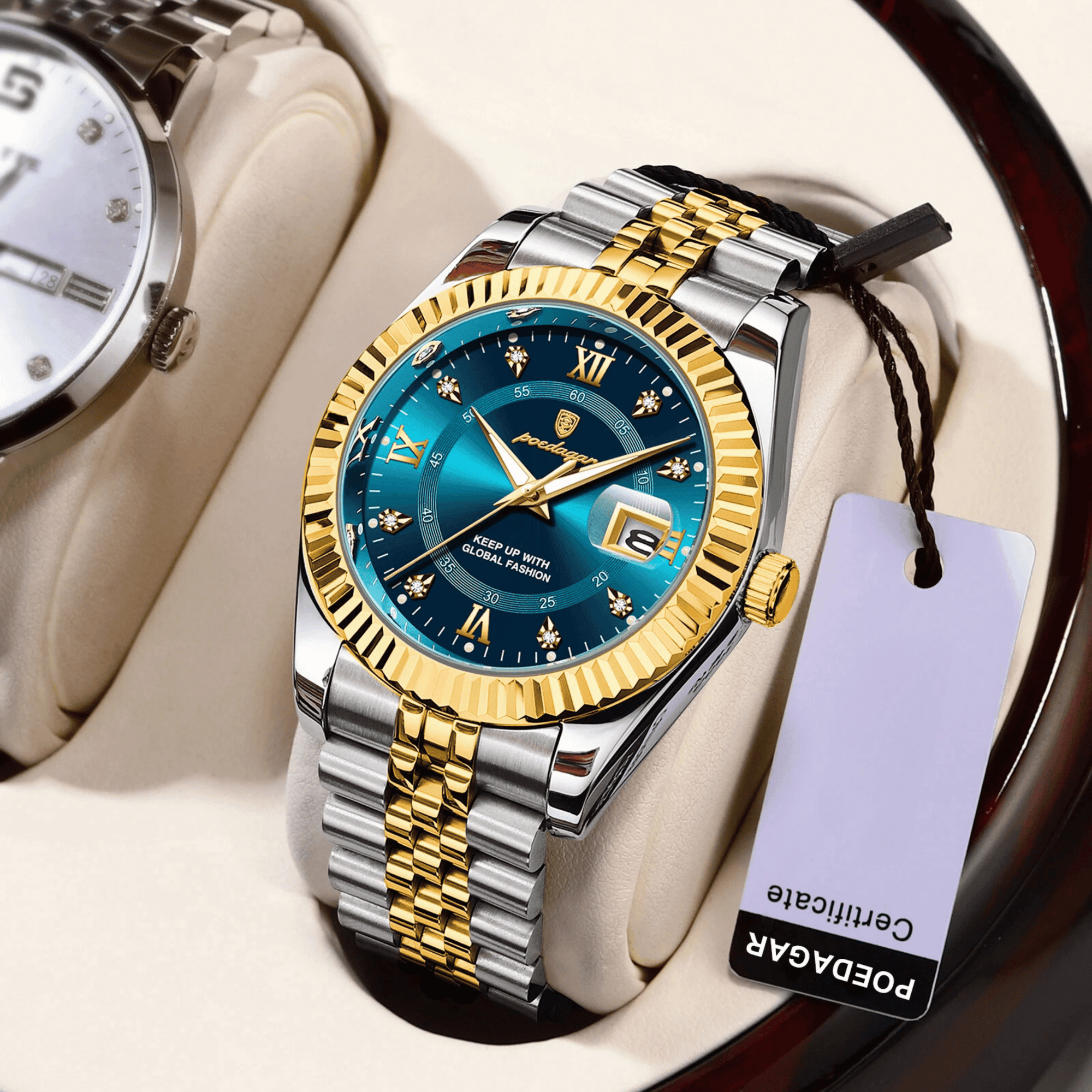 Reloj para Hombre Saint-Tropez Quartz Clásico de Lujo