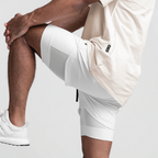 Pantalones Cortos para Hombre Fitness Tauran