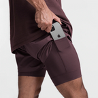 Pantalones Cortos para Hombre Fitness Tauran