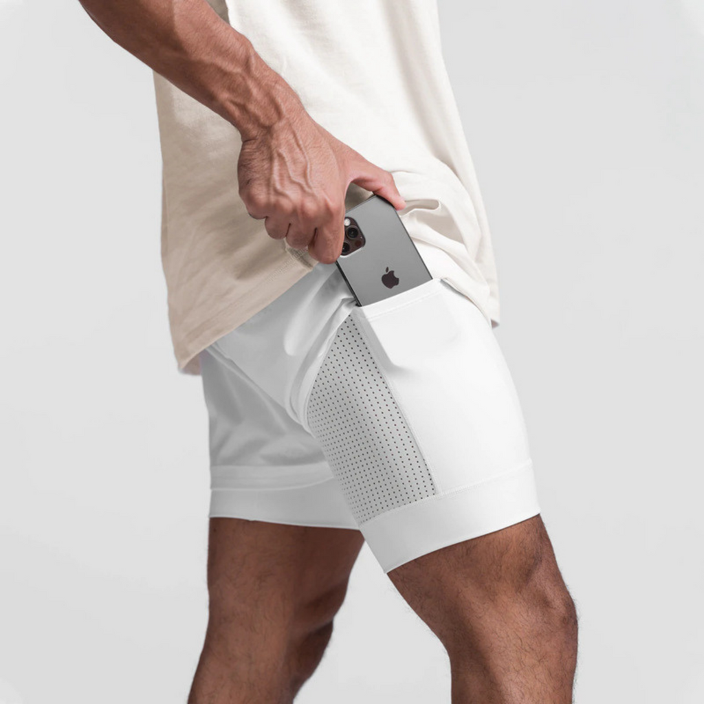 Pantalones Cortos para Hombre Fitness Tauran