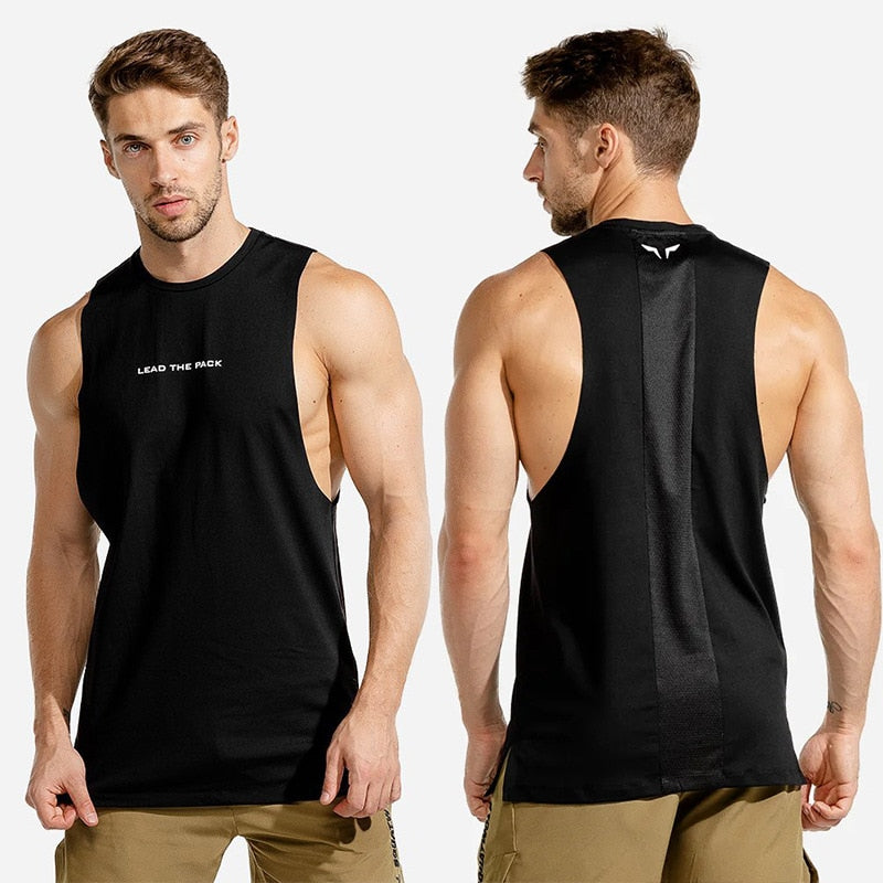 Camiseta de Tirantes para Hombre de Entrenamiento Flexible