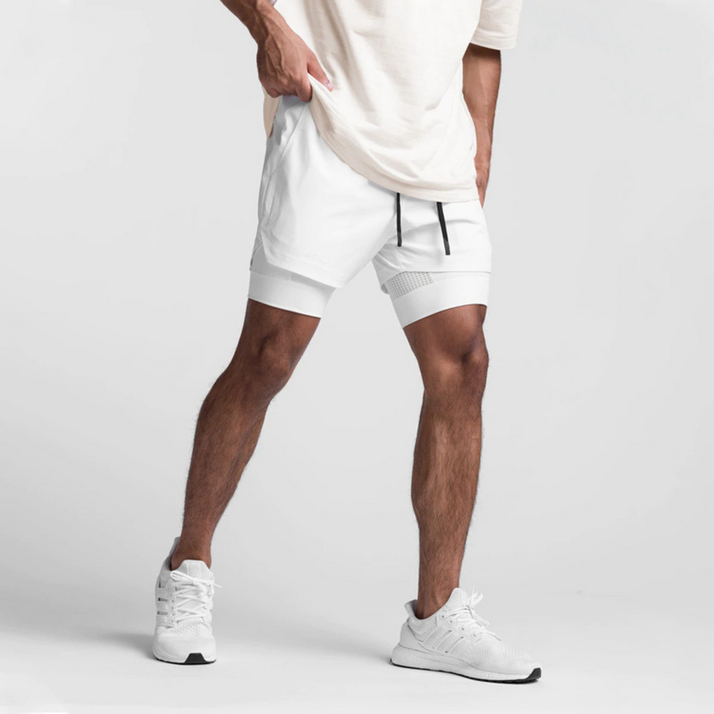 Pantalones Cortos para Hombre Fitness Tauran
