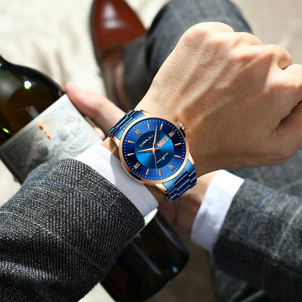 Reloj para Hombre Azure MP073 Quartz Clásico de Lujo
