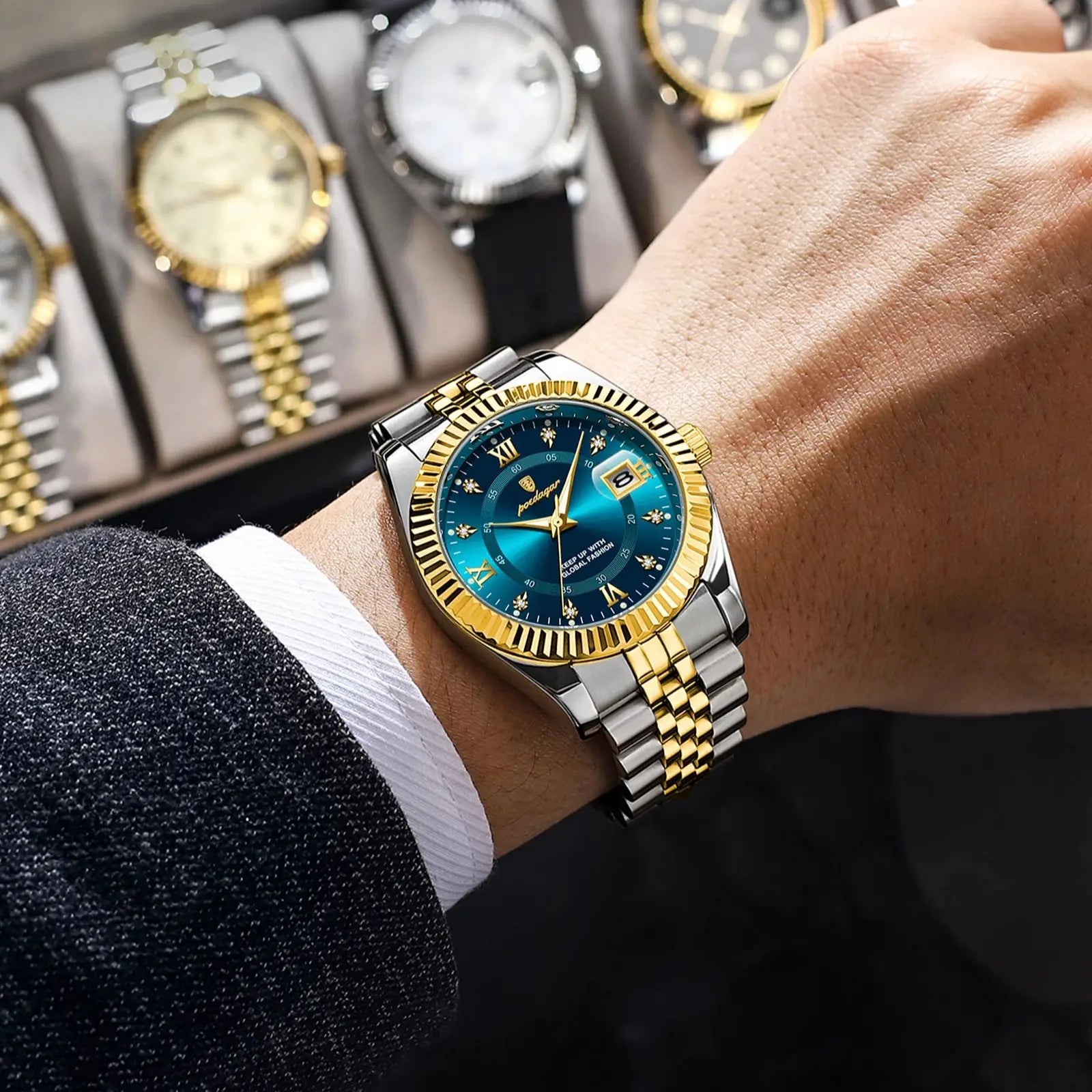 Reloj para Hombre Saint-Tropez Quartz Clásico de Lujo