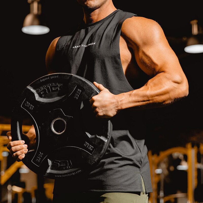 Camiseta de Tirantes para Hombre de Entrenamiento Flexible