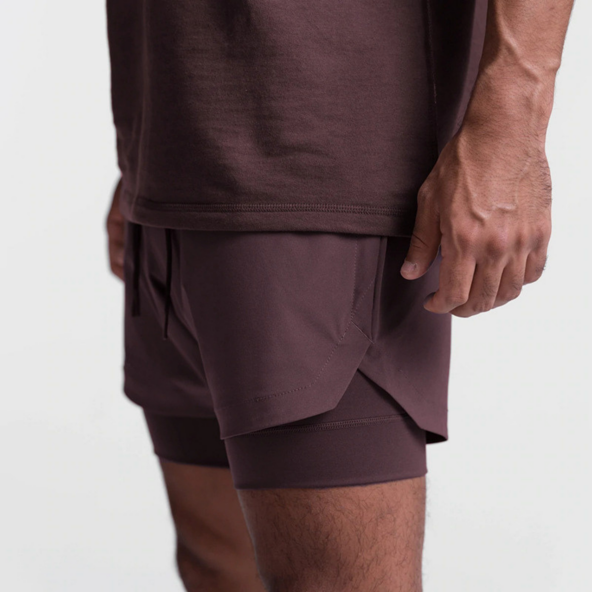 Pantalones Cortos para Hombre Fitness Tauran