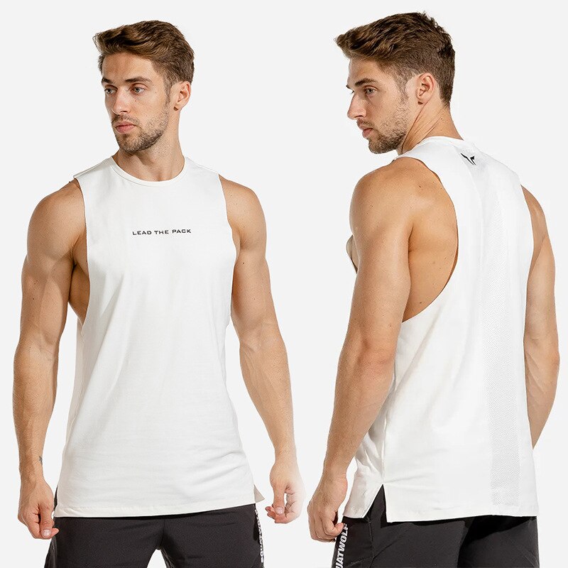Camiseta de Tirantes para Hombre de Entrenamiento Flexible