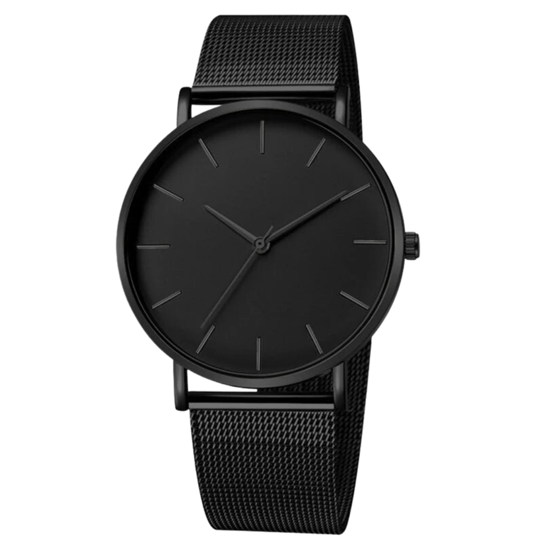 Reloj para Hombre Minimalista Clásico de Acero Inoxidable