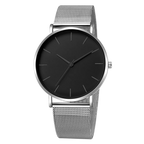 Reloj para Hombre Minimalista Clásico de Acero Inoxidable