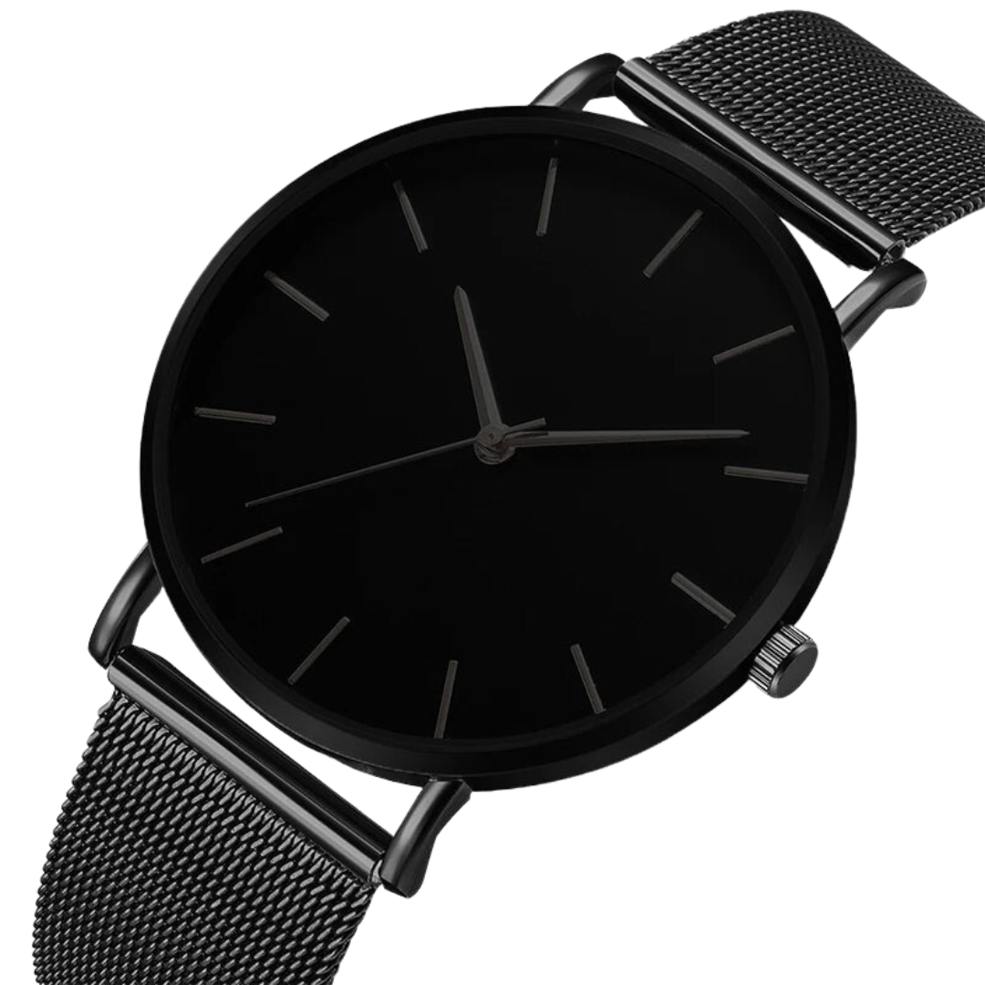 Reloj para Hombre Minimalista Clásico de Acero Inoxidable